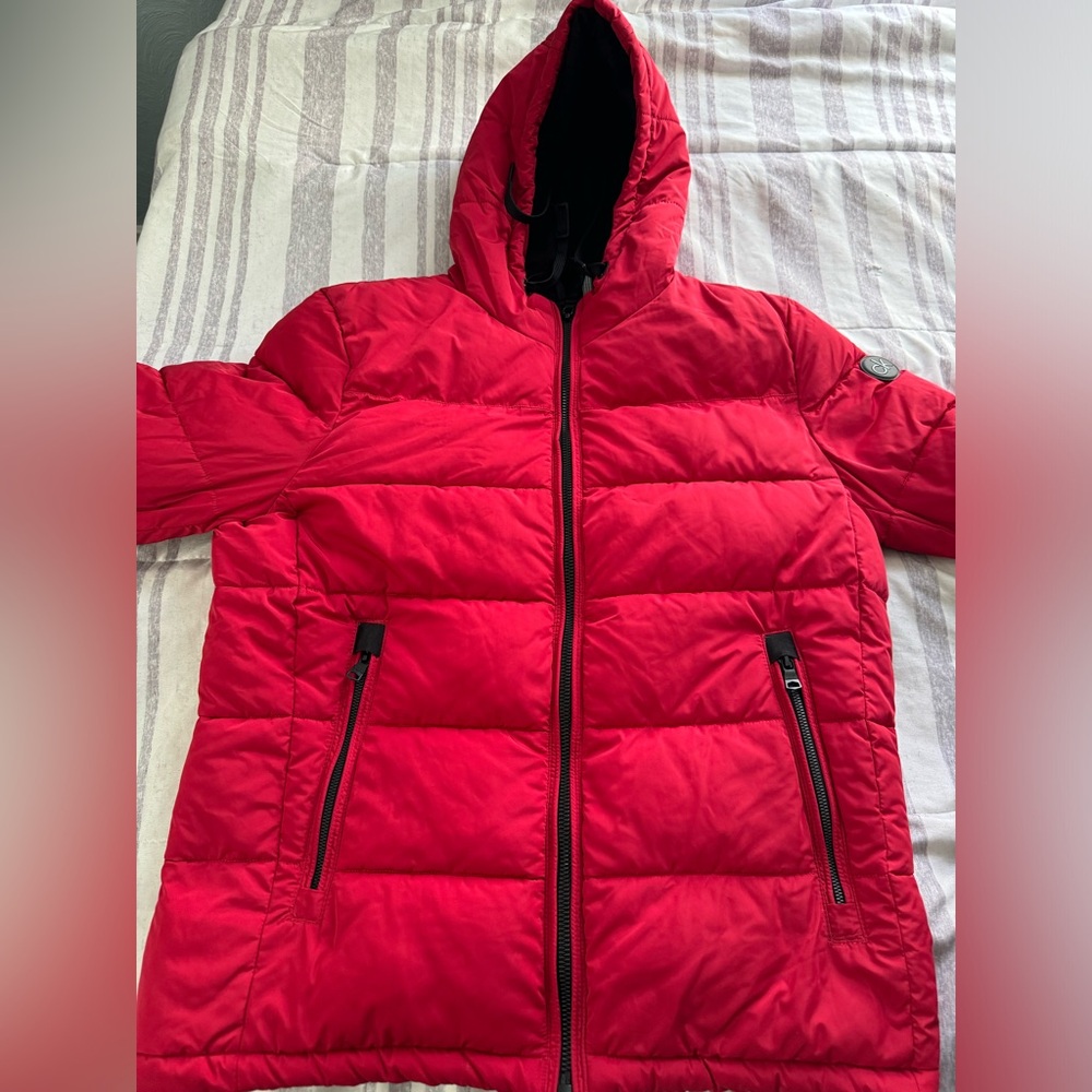 Red Calvin Klein Coat M